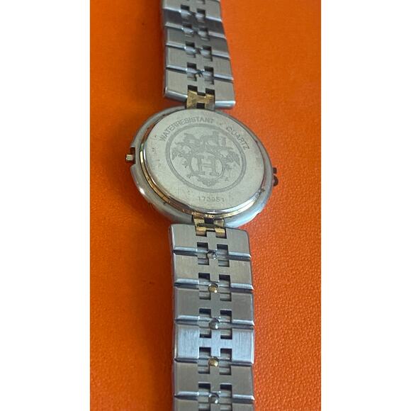 Hermès Clipper 24mm Women’s Two-Tone Stainless Steel & Gold Watch with Box - Picture 5 of 9